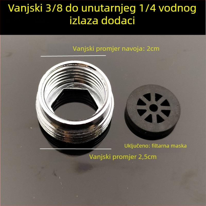 Fitinzi završnog kraja slavine za perilicu rublja • Materijal: nehrđajući čelik / mesing • Marka: Jiaonan • Stil: Moderna jednostavnost