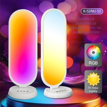 RGB stolno dopunjavajuće svjetlo, model K-52/MJ-52, 10–50W, 220V, stolni tip, za fotografiju i live streaming