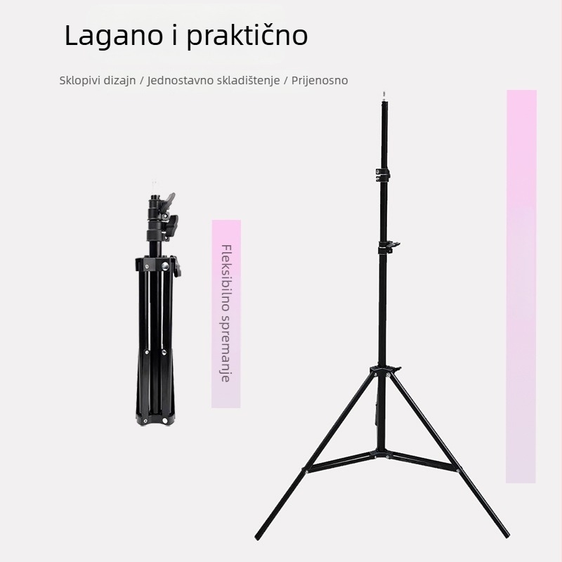 Kamerni stativ/PTZ stalak za fotografiju i prijenos uživo — Yingzheng 1-1119, materijal plastika, nosivost 6–10 kg, težina 650 g