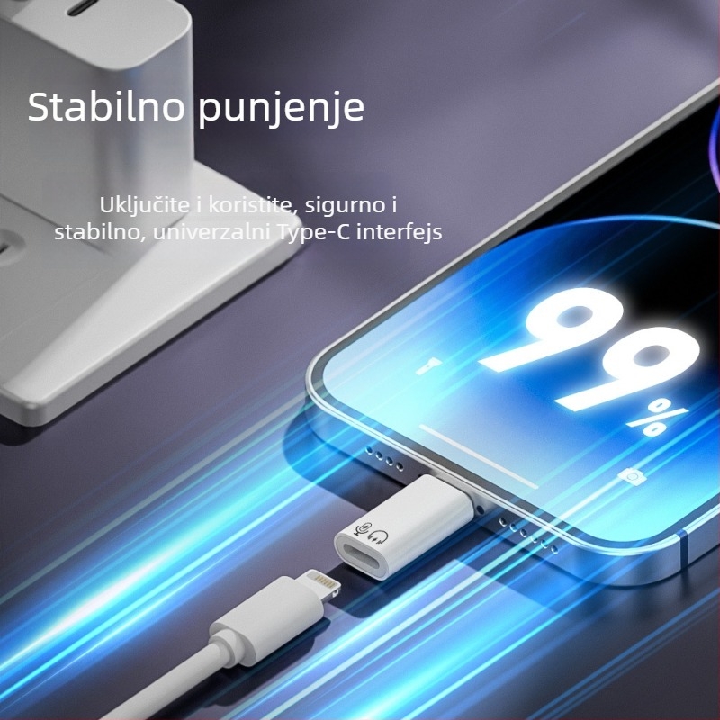 BC Apple OTG adapter za Apple slušalice – model apple otg, licencirana privatna oznaka