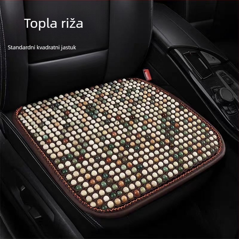 Bodhi jastuk za sjedenje u automobilu, jednodelni, prozračan masažni naslon za leđa, hladan i udoban.