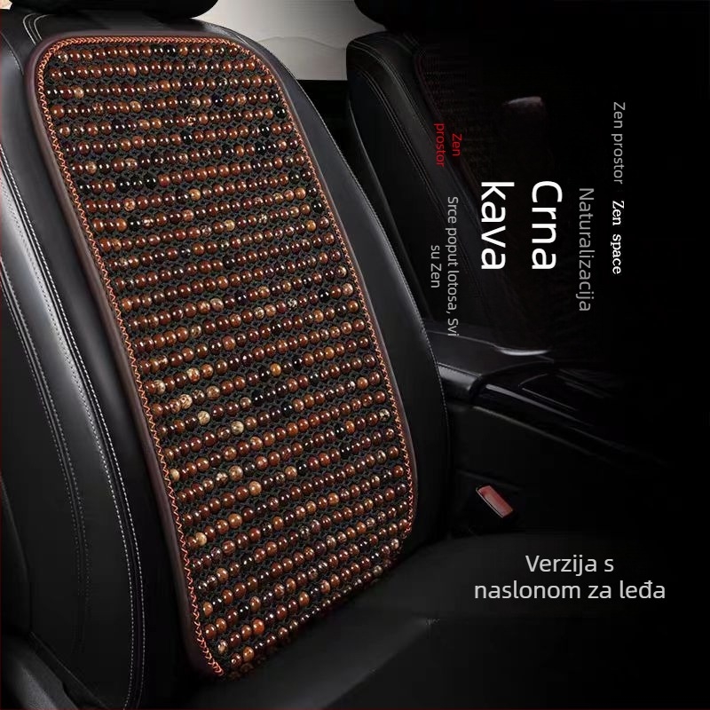 Bodhi jastuk za sjedenje u automobilu, jednodelni, prozračan masažni naslon za leđa, hladan i udoban.