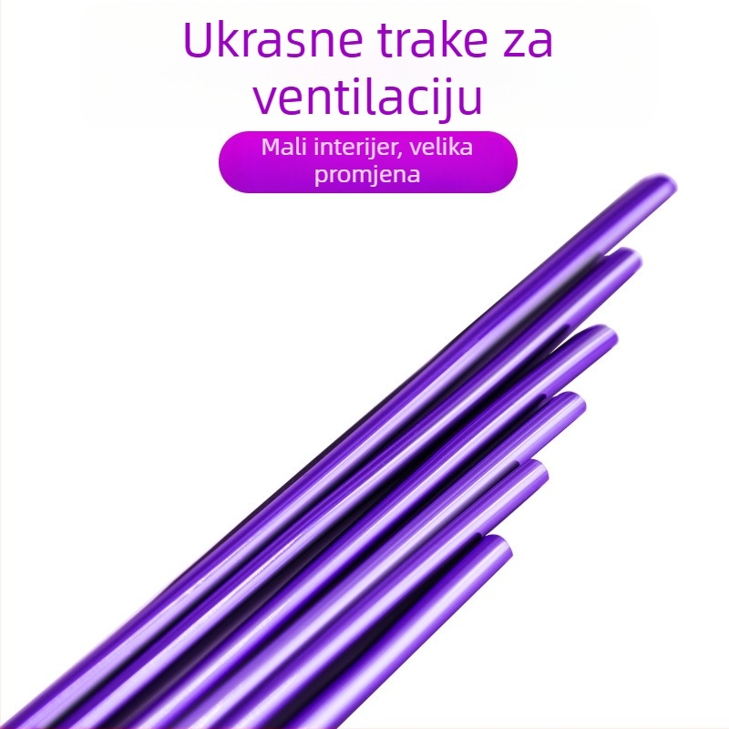 Klip za dekorativnu traku klime automobila – kromirana dekorativna traka, PVC mekano ljepilo, univerzalna kompatibilnost, mogućnost privatne marke, Shun Wei