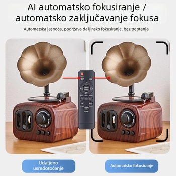USB 4K webkamera za računalo s integriranim mikrofonom, bez upravljačkih programa, 30fps, USB 2.0