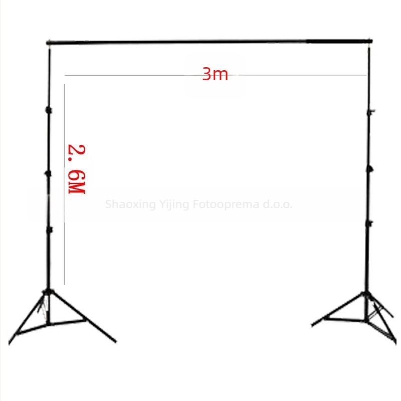 Stalak za pozadinu za fotografiju – prijenosni gantry okvir za studio, pozadina za odjeću, vjenčano snimanje