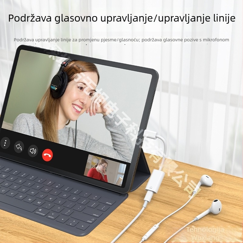 Type-C na Lightning adapter za Apple slušalice – univerzalna kompatibilnost