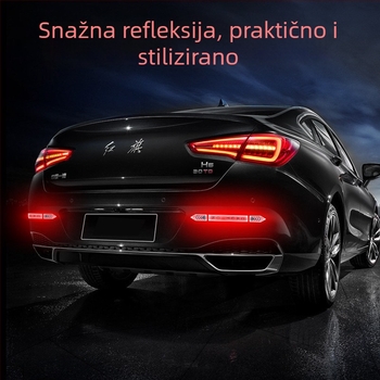 Zaštitna traka za vrata automobila s reflektirajućim uzorkom — Diamond Reflective Paste serija, samoljepljiva traka za karoseriju, prilagodljivo
