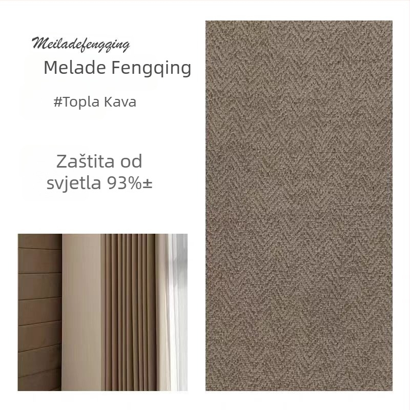 Maillard Vintage zastore za dnevni boravak i spavaću sobu – zatemnjujuće zavjese