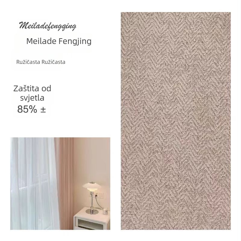 Maillard Vintage zastore za dnevni boravak i spavaću sobu – zatemnjujuće zavjese
