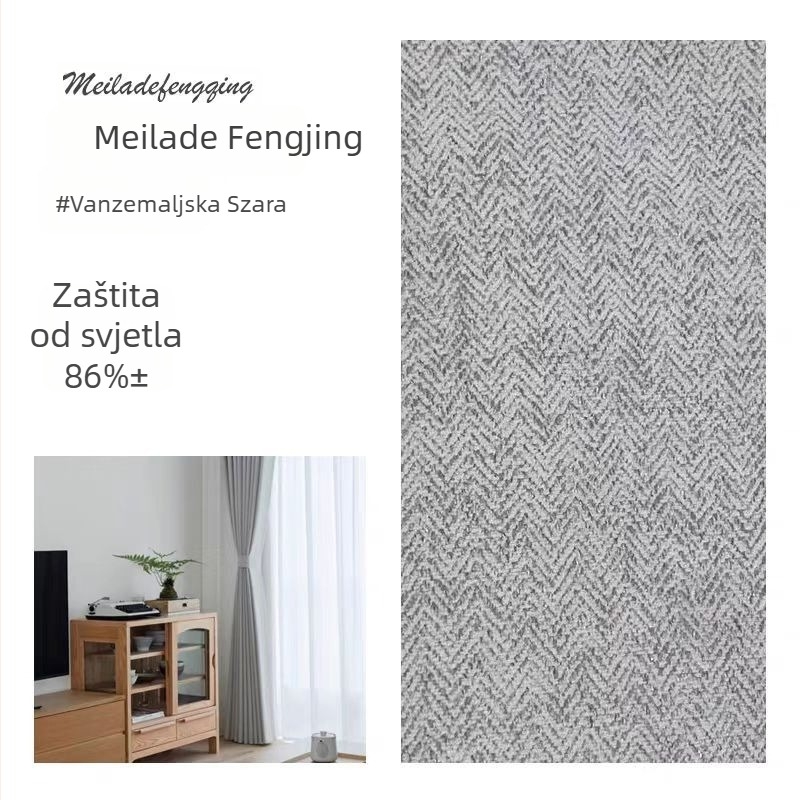 Maillard Vintage zastore za dnevni boravak i spavaću sobu – zatemnjujuće zavjese