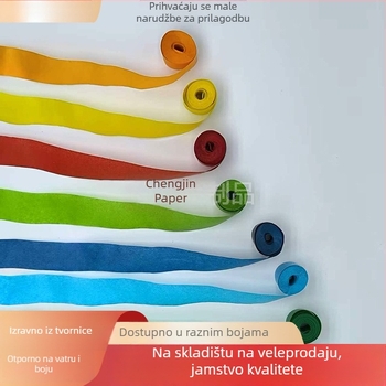 Vatrootporne papirnate trakice za scenicu efekte, meteorska kiša (Materijal: papir; Značajke: meteorska kiša; Kategorija: rekviziti za dekor prostora; Prigode: zabave, koncerti)