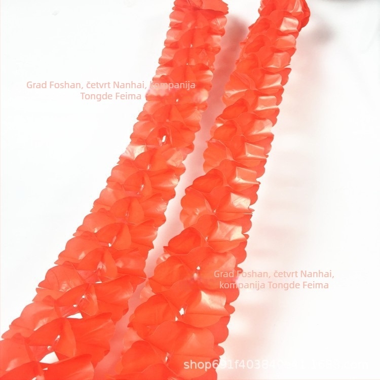 Rekvizit za uređenje prostora – plastični materijal, Tong de feima, za blagdanske dekoracije