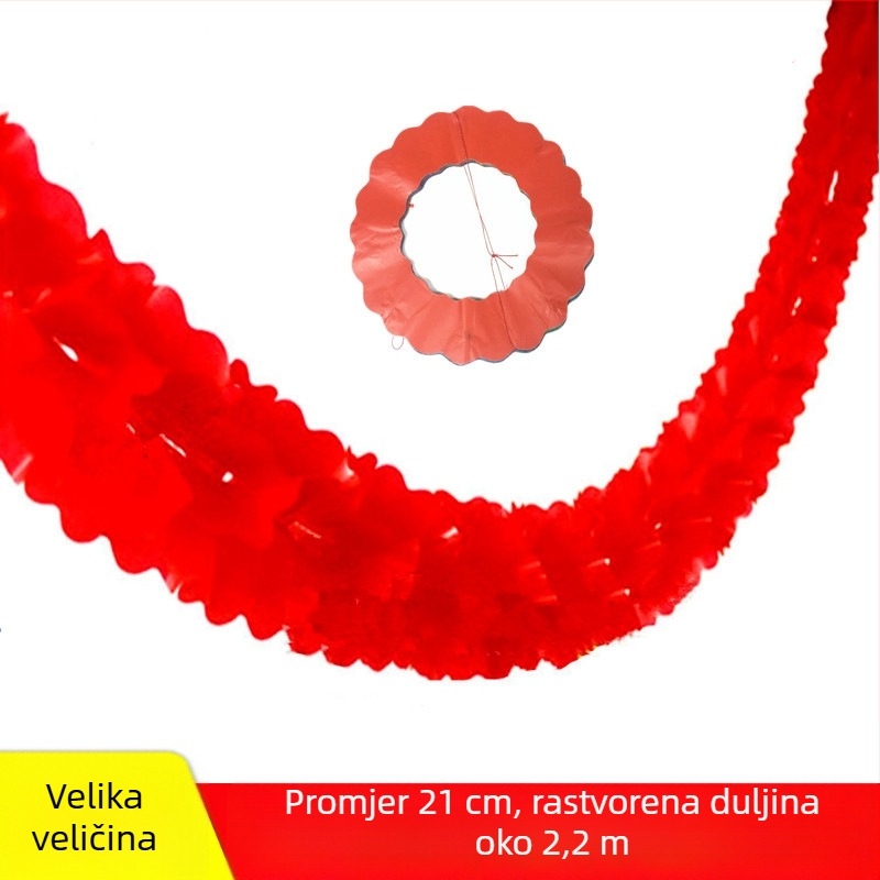 Rekvizit za uređenje prostora – plastični materijal, Tong de feima, za blagdanske dekoracije