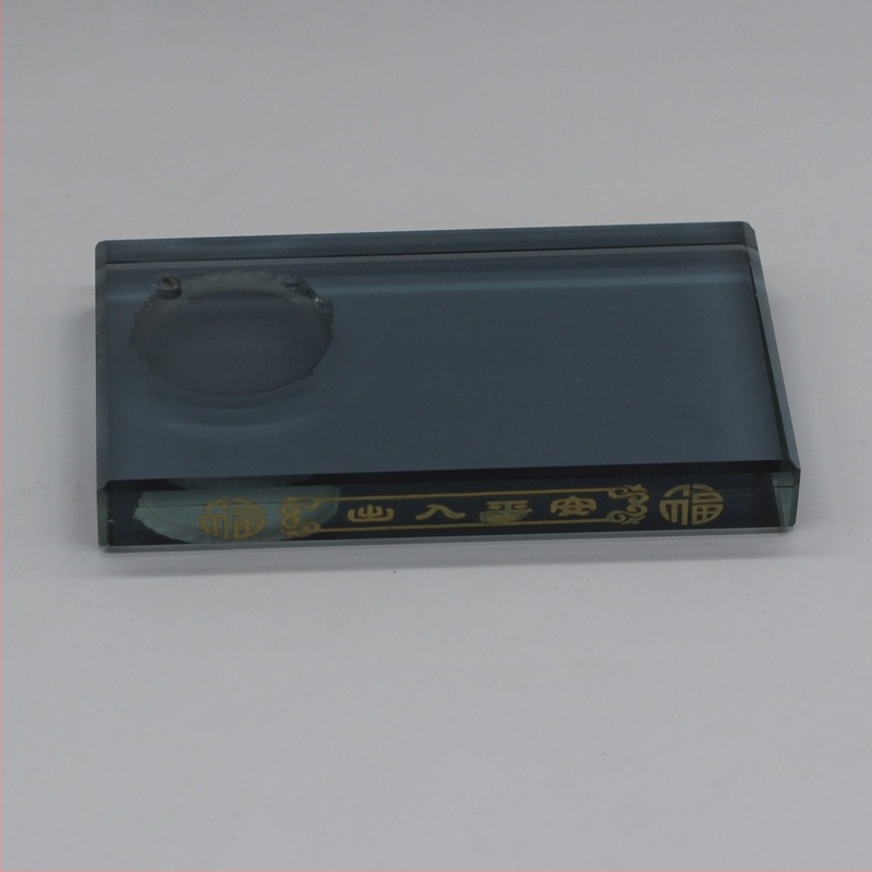 Držač za auto parfem s kristalnom bazom – staklo; jednostavan dizajn; Kitang Crystal; kuboidni oblik; uklanjanje mirisa