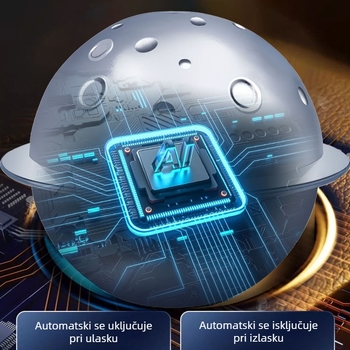 Difuzor mirisa za automobil i uređaj za aromaterapiju s automatskim raspršivanjem, ovlaživačem i ukrasom inspiriranim astronautom