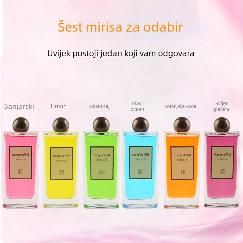 Tekućina za dopunu automobilskog parfema s prirodnim biljnim eteričnim uljima za auto difuzor