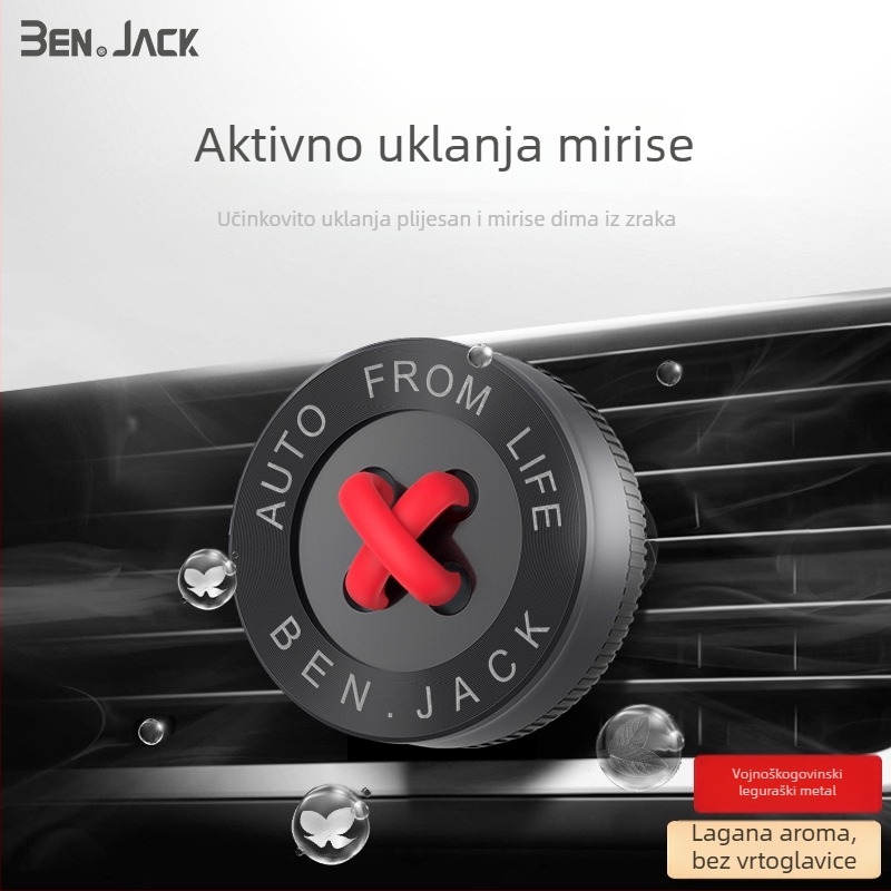 Držač parfema za automobilni izlaz zraka – čvrsti aluminijski legura, miris frezije, isparavanje 1–15 dana, postavljanje na sjedalo, dekoracija i uklanjanje mirisa