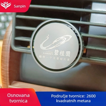 Metalni klip za aromu za izlaz zraka automobila, miris Marine Wood, trajanje isparavanja 31–60 dana