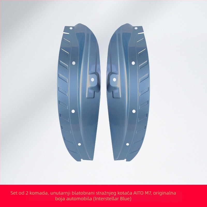 Lineri zaštite blatnika Wenjie M7 – prednji i stražnji zaštitni paneli za kotače, od plastike, kompatibilni s modelima 24–25