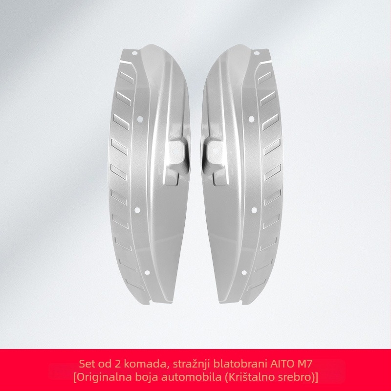 Lineri zaštite blatnika Wenjie M7 – prednji i stražnji zaštitni paneli za kotače, od plastike, kompatibilni s modelima 24–25