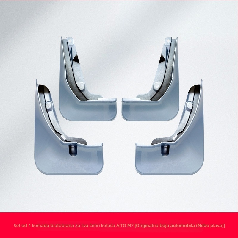 Lineri zaštite blatnika Wenjie M7 – prednji i stražnji zaštitni paneli za kotače, od plastike, kompatibilni s modelima 24–25