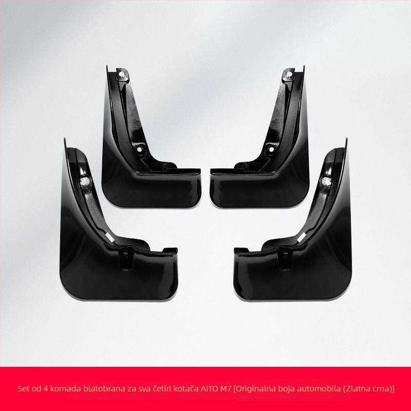 Lineri zaštite blatnika Wenjie M7 – prednji i stražnji zaštitni paneli za kotače, od plastike, kompatibilni s modelima 24–25