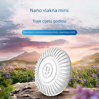 BEN.JACK Čvrsta automobilska aroma tableta – za montažu na sjedalo, dekoracija, miris i uklanjanje mirisa