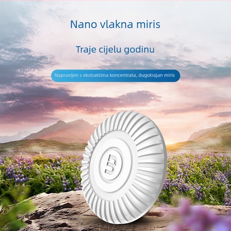 BEN.JACK Čvrsta automobilska aroma tableta – za montažu na sjedalo, dekoracija, miris i uklanjanje mirisa