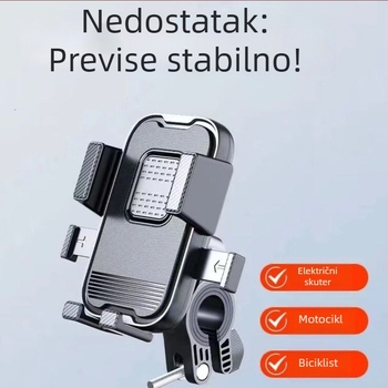 Držač telefona za električno vozilo s gravitacijskim držačem, punjiv, električno zaključavanje, kompatibilan s BYD pločom instrumentne ploče