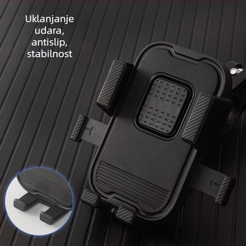 Držač telefona za električno vozilo s gravitacijskim držačem, punjiv, električno zaključavanje, kompatibilan s BYD pločom instrumentne ploče