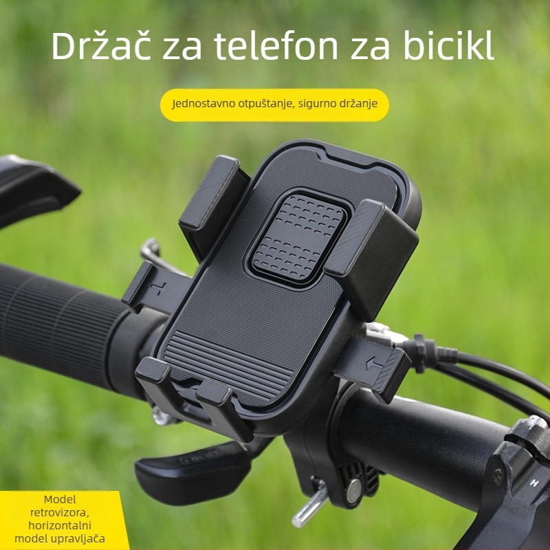 Držač telefona za električno vozilo s gravitacijskim držačem, punjiv, električno zaključavanje, kompatibilan s BYD pločom instrumentne ploče