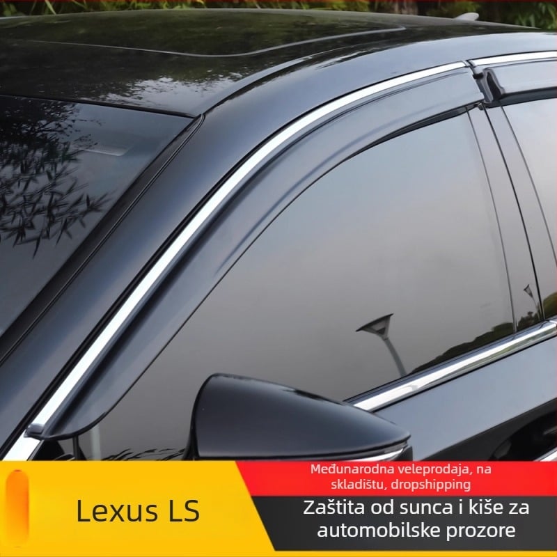 Kišna zaštita za prozore Lexus LS500H/LS350 (2018–2025) - akril, O'dell