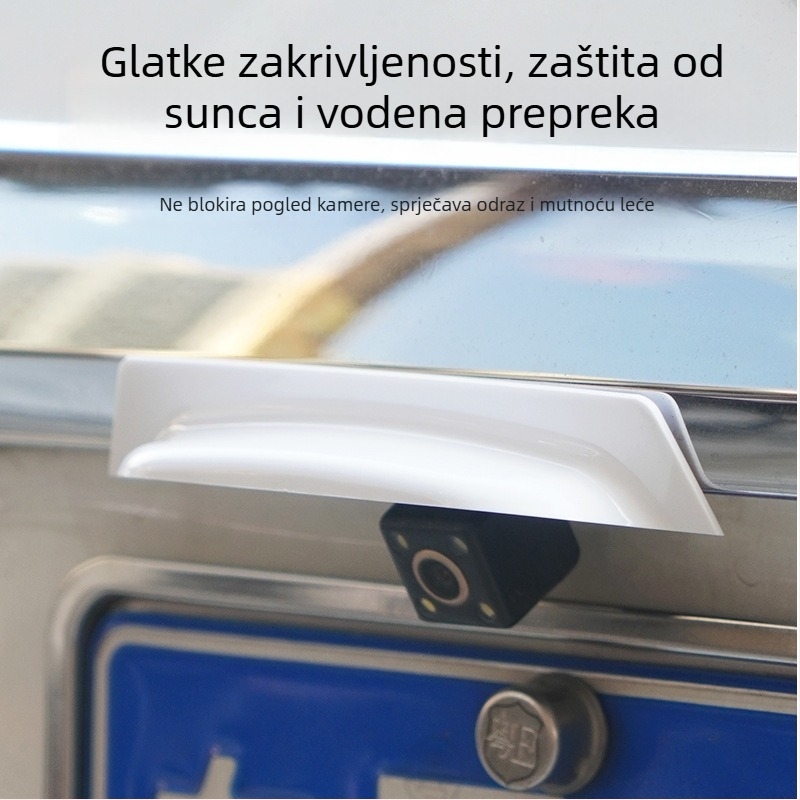 Automobilska zaštita od kiše – PVC, univerzalna, ljepilo za montažu, prilagodljiva