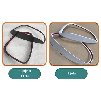 Kišni rub retrovizora za Corolla/ralink — PS materijal, porijeklo Foshan, mogućnost prilagodbe, montaža ljepilom