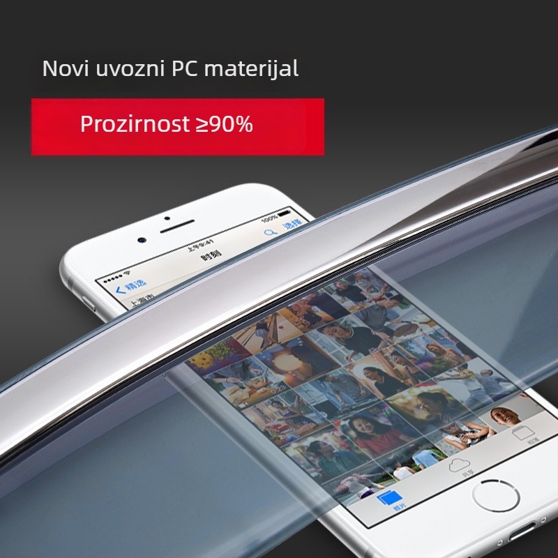 Kišni vizir za Toyota Prado, 4Runner, Prius, Land Cruiser – PVC, brend Bunk, prilagodljiva prerada