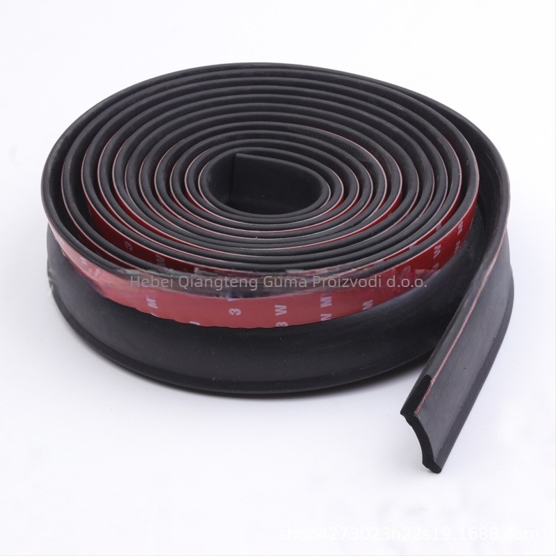 Brtvljenja traka za garažna vrata za rolo vrata — guma, marka Qiangteng, zaštita od prašine i vjetra, zaštita od kiše, otpornost na niske temperature