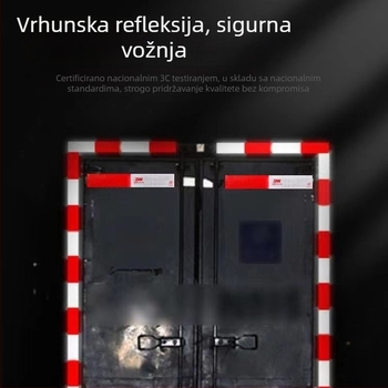 Reflektirajuća naljepnica za karoseriju kamiona, PP materijal, uzorak: emblema automobila, tip: karoserijska naljepnica, način instalacije: ljepilo, marka 66756