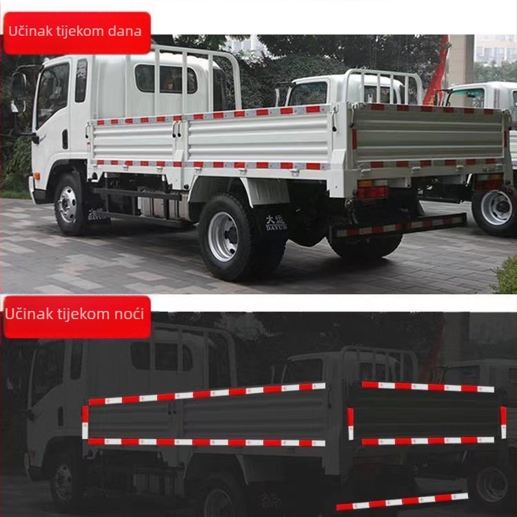 Reflektirajuća naljepnica za karoseriju kamiona, PP materijal, uzorak: emblema automobila, tip: karoserijska naljepnica, način instalacije: ljepilo, marka 66756