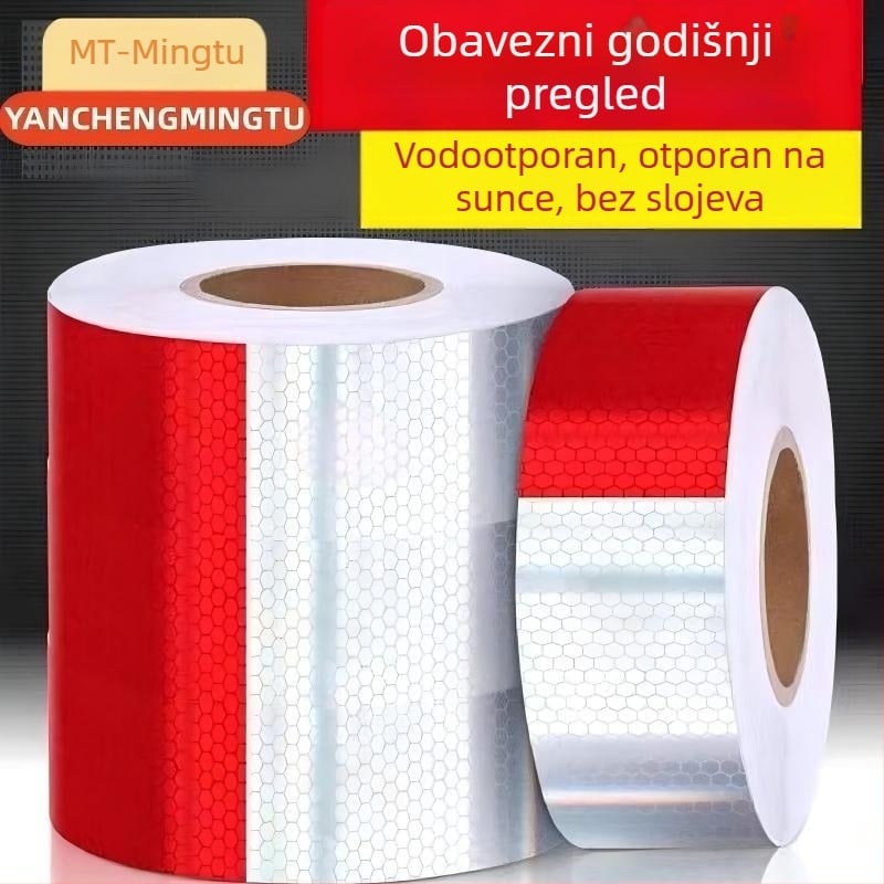 Reflektirajuća naljepnica za karoseriju kamiona, PP materijal, uzorak: emblema automobila, tip: karoserijska naljepnica, način instalacije: ljepilo, marka 66756