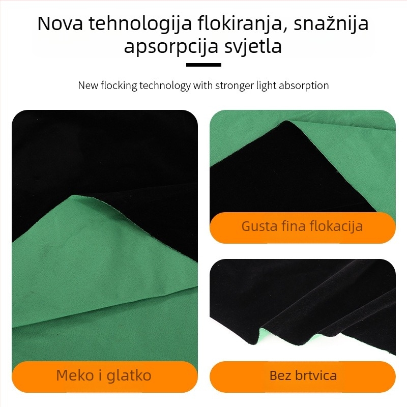 Pozadina od platna za fotografiranje proizvoda, materijal flanel, težina 50