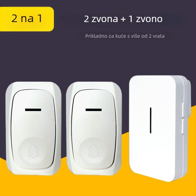 Bežično video zvono za vrata CD-ML s daljinskim interkomom i SOS pozivom