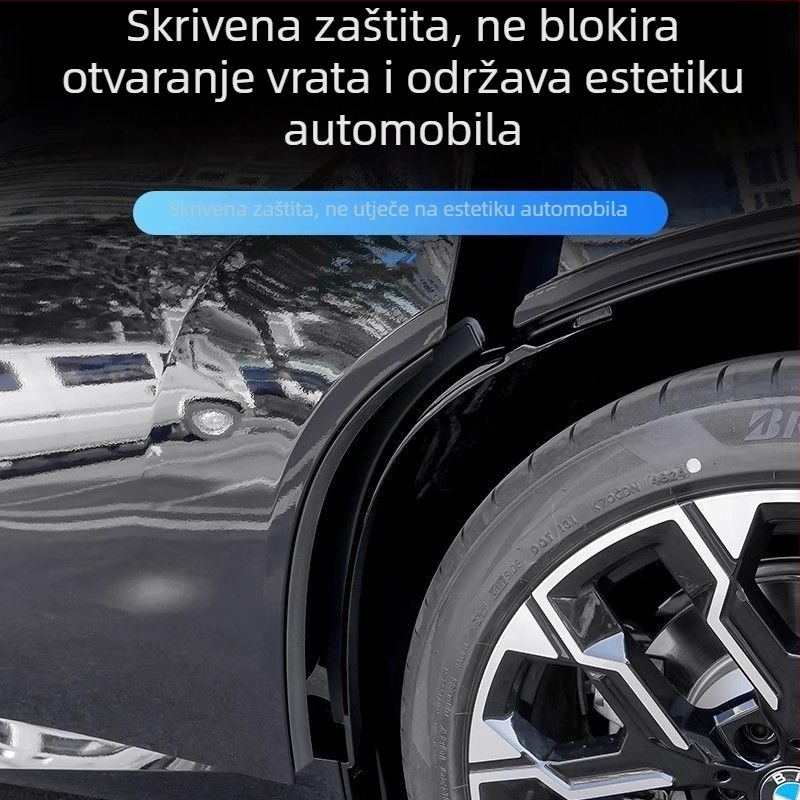 Zadnja unutarnja obloga blatnika za BMW X3 - 2 komada, mekani plast