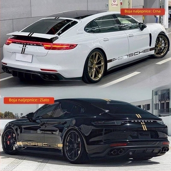 Automobilska naljepnica Porsche Panamera s dekorativnim kaputom i bočnim panelima — ljepilo za montažu, marka Jin zherui, kod proizvoda Panamera panamera, standardna specifikacija