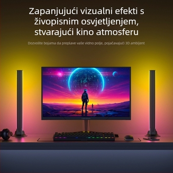 RGB ambijentalno svjetlo za stolni prostor s USB napajanjem, daljinsko i App upravljanje, stupasta montaža, OEM kompatibilan (USB napajanje; Daljinsko i App upravljanje; stupasta montaža; OEM kompatibilan)