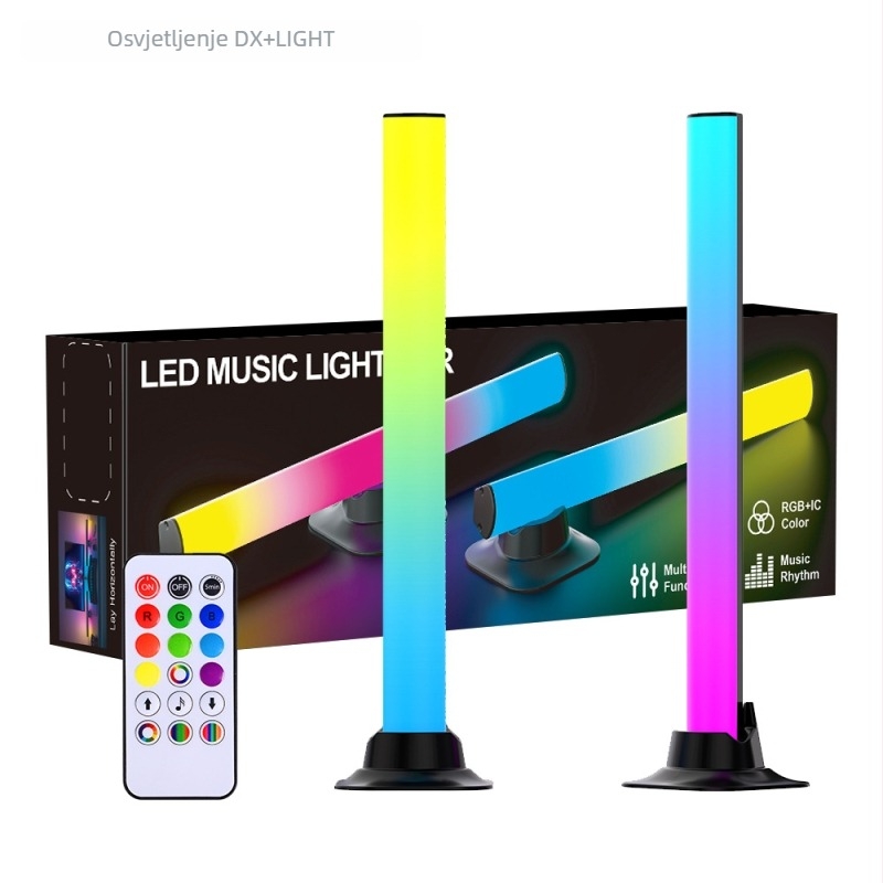RGB ambijentalno svjetlo za stolni prostor s USB napajanjem, daljinsko i App upravljanje, stupasta montaža, OEM kompatibilan (USB napajanje; Daljinsko i App upravljanje; stupasta montaža; OEM kompatibilan)