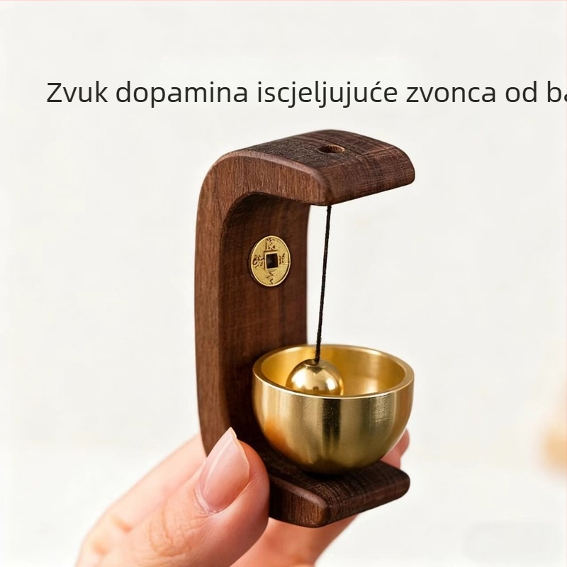 Ulazni zvon s magnetskim ukrasnim vjetrovim zvončićem, ručno izrađeni ukras ples lavova, dekoracija za useljenje, poklon za novi dom