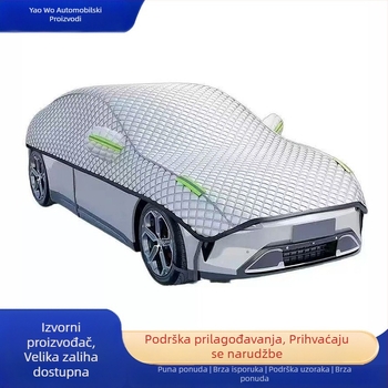 Zaštita automobila od pamuk-flisa, prilagodljiva, djelomična zaštita za vozila posebne namjene