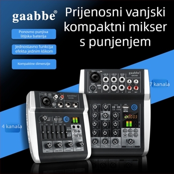 Q5 Q3 Profesionalni višekanalni zvučni procesor s reverbom i efektima, mikser za studio i uživo
