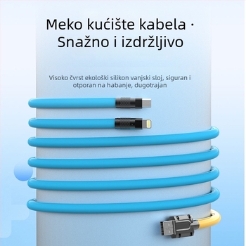 Kussel OTG audio izlazni adapter kabel za Apple i Android telefone, 480 Mbps, 1–2 m, bakreno jezgro