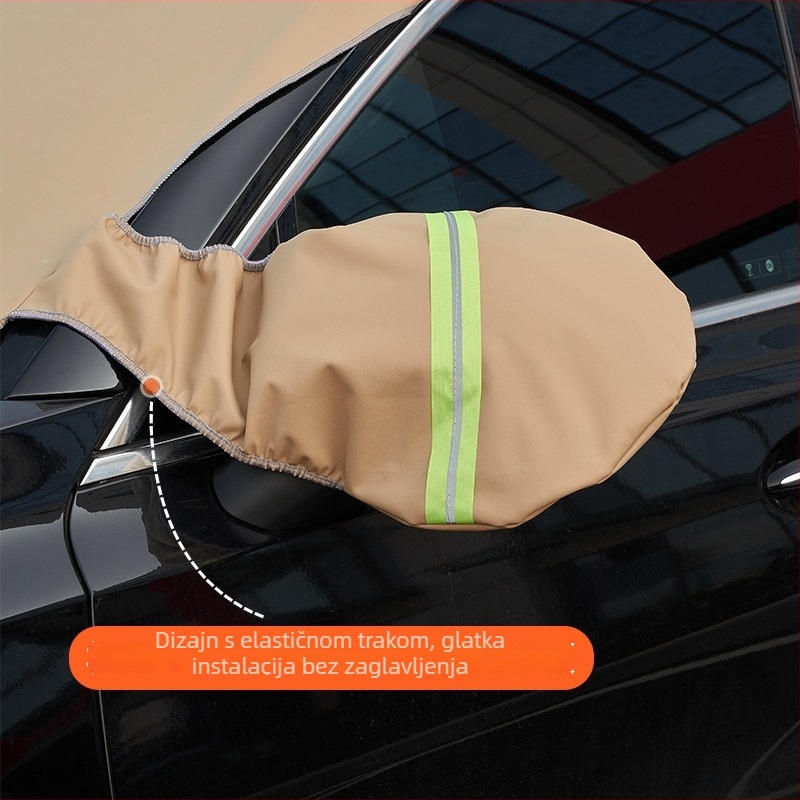 Polupokrov za prednje staklo automobila, PU koža, zimski, univerzalni, 910 g, ugrađeni sustav